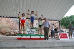 Alta participación y buena respuesta de los vecinos en la disputa del I Premi La Vilavella \'Estem per l\'Esport\' de ciclismo