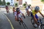 Alta participación y buena respuesta de los vecinos en la disputa del I Premi La Vilavella \'Estem per l\'Esport\' de ciclismo