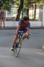 Alta participación y buena respuesta de los vecinos en la disputa del I Premi La Vilavella \'Estem per l\'Esport\' de ciclismo