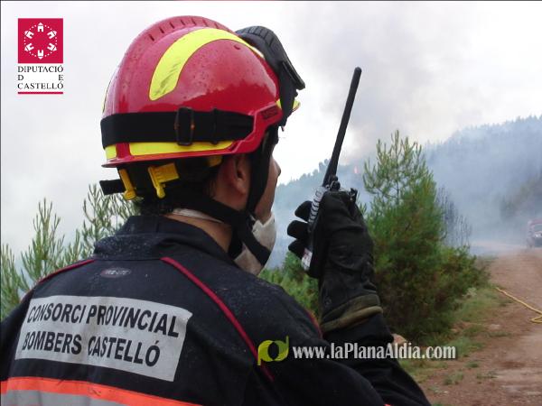El incendio de Lucena del Cid ya está extinguido
