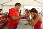 Arenal Sound comienza a recibir los primeros campistas en la playa de  Burriana