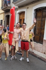 El Xupinasso marca el inicio de Les Penyes en Festes en La Vall d\'Uixó