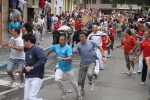 El primer encierro de Les Penyes en festes deja cinco heridos