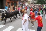 El primer encierro de Les Penyes en festes deja cinco heridos