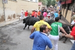 El primer encierro de Les Penyes en festes deja cinco heridos