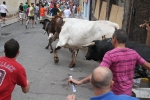 El primer encierro de Les Penyes en festes deja cinco heridos