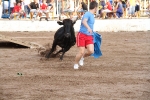 El segundo encierro de LEs Penyes en Festes de La Vall, rápido y sin incidentes