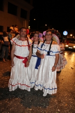 desfile de disfraces Les Penyes en Festes de La Vall 2011