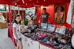Mercadillo en el paseo marítimo. 
