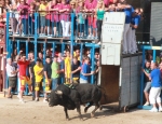 Las exhibiciones taurinas de la Misericòrdia arrancan con un lituano herido por asta de toro