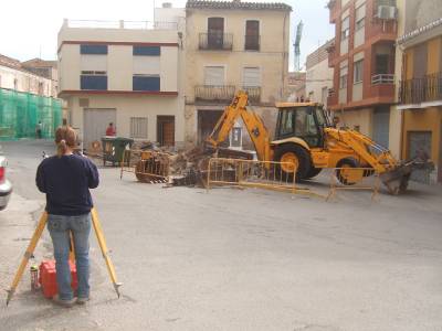 Comienzan las obras de reforma en la plaza Ismael Llopis