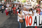 L'Alcora se manifiesta en Castelló contra la incineradora