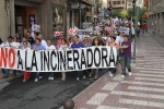 L'Alcora se manifiesta en Castelló contra la incineradora