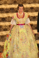 Burriana exalta a Beatriz González Olivas, como reina fallera 2008.