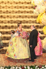 Burriana exalta a Beatriz González Olivas, como reina fallera 2008.