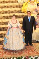 Burriana exalta a Beatriz González Olivas, como reina fallera 2008.