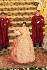 Burriana exalta a Beatriz González Olivas, como reina fallera 2008.