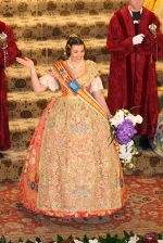 Burriana exalta a Beatriz González Olivas, como reina fallera 2008.