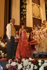 Burriana exalta a Beatriz González Olivas, como reina fallera 2008.