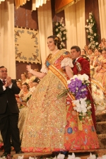 Burriana exalta a Beatriz González Olivas, como reina fallera 2008.