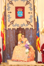 Burriana exalta a Beatriz González Olivas, como reina fallera 2008.