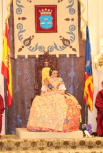 Burriana exalta a Beatriz González Olivas, como reina fallera 2008.
