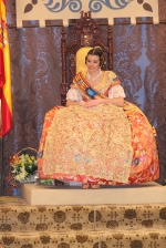 Burriana exalta a Beatriz González Olivas, como reina fallera 2008.
