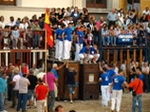 Exhiben un toro de Madroñiz para abrir las fiestas