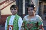 Los niños protagonistas en la exaltación de María Franch Guardino como reina fallera infantil.