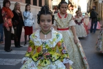 Los niños protagonistas en la exaltación de María Franch Guardino como reina fallera infantil.