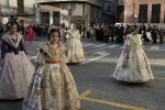 Los niños protagonistas en la exaltación de María Franch Guardino como reina fallera infantil.