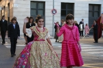 Los niños protagonistas en la exaltación de María Franch Guardino como reina fallera infantil.