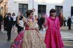 Los niños protagonistas en la exaltación de María Franch Guardino como reina fallera infantil.