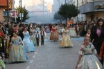 Los niños protagonistas en la exaltación de María Franch Guardino como reina fallera infantil.