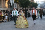 Los niños protagonistas en la exaltación de María Franch Guardino como reina fallera infantil.