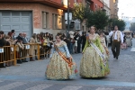 Los niños protagonistas en la exaltación de María Franch Guardino como reina fallera infantil.