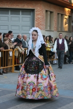 Los niños protagonistas en la exaltación de María Franch Guardino como reina fallera infantil.