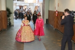 Los niños protagonistas en la exaltación de María Franch Guardino como reina fallera infantil.