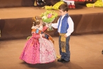 Los niños protagonistas en la exaltación de María Franch Guardino como reina fallera infantil.