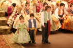 Los niños protagonistas en la exaltación de María Franch Guardino como reina fallera infantil.