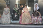 Los niños protagonistas en la exaltación de María Franch Guardino como reina fallera infantil.