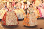 Los niños protagonistas en la exaltación de María Franch Guardino como reina fallera infantil.