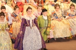 Los niños protagonistas en la exaltación de María Franch Guardino como reina fallera infantil.