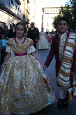 Los niños protagonistas en la exaltación de María Franch Guardino como reina fallera infantil.