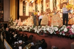 Los niños protagonistas en la exaltación de María Franch Guardino como reina fallera infantil.