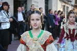 Los niños protagonistas en la exaltación de María Franch Guardino como reina fallera infantil.