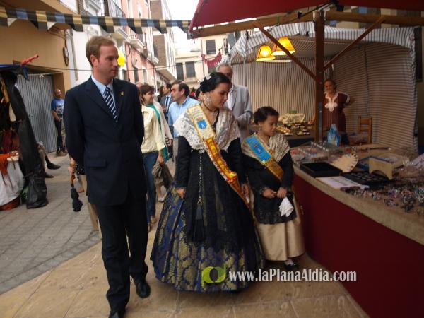 Inaugurado el Mercado Medieval de las Fiestas Patronales de la Sagrada Familia y Santísimo Cristo