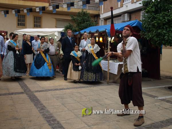 Inaugurado el Mercado Medieval de las Fiestas Patronales de la Sagrada Familia y Santísimo Cristo