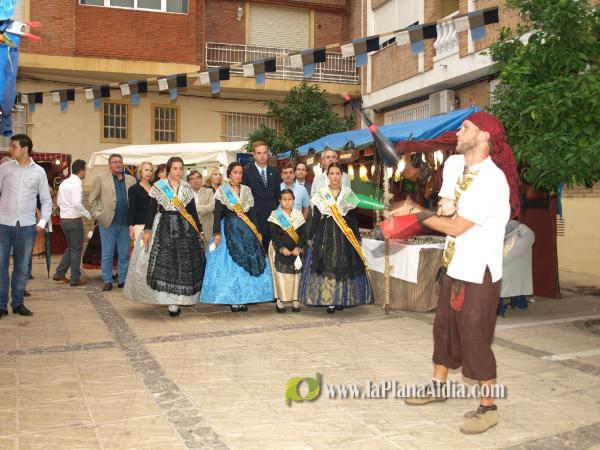 Inaugurado el Mercado Medieval de las Fiestas Patronales de la Sagrada Familia y Santísimo Cristo