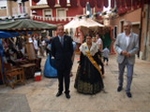 Inaugurado el Mercado Medieval de las Fiestas Patronales de la Sagrada Familia y Santísimo Cristo